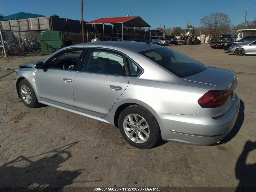 2017 Volkswagen Passat 1.8T S VIN: 1VWAT7A38HC041819 Lot: 38156023