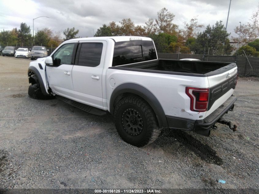 2019 Ford F-150 Raptor VIN: 1FTFW1RG4KFB46383 Lot: 38156125