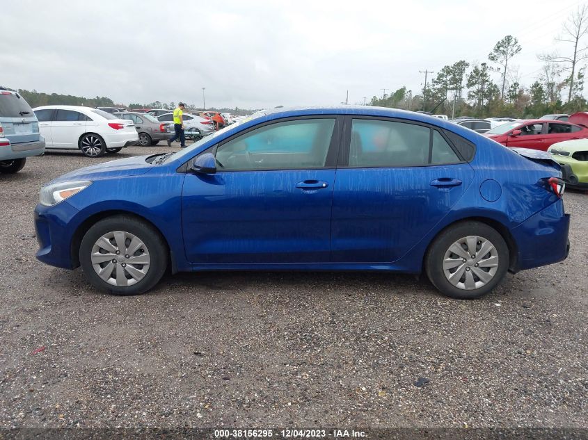 2020 Kia Rio S VIN: 3KPA24AD4LE321137 Lot: 38156295