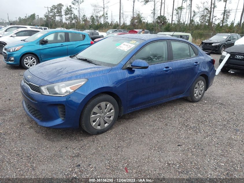 2020 Kia Rio S VIN: 3KPA24AD4LE321137 Lot: 38156295