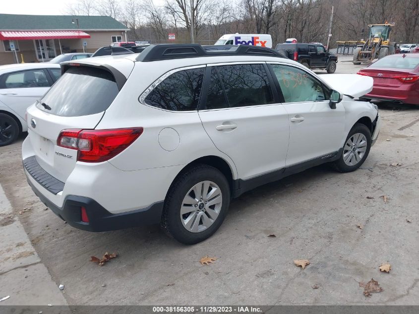 2018 Subaru Outback 2.5I Premium VIN: 4S4BSACC9J3339625 Lot: 38156305