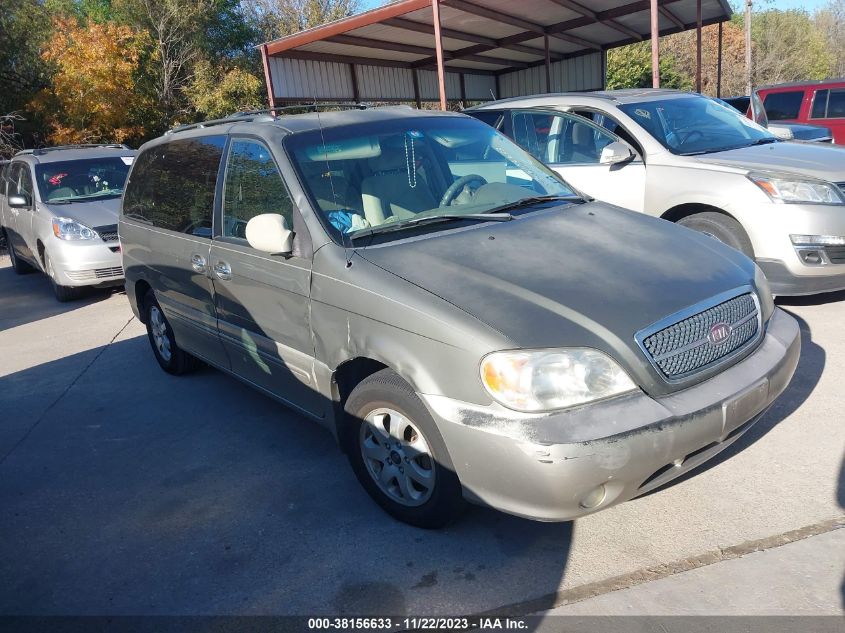 KNDUP131446556130 2004 Kia Sedona Ex/Lx