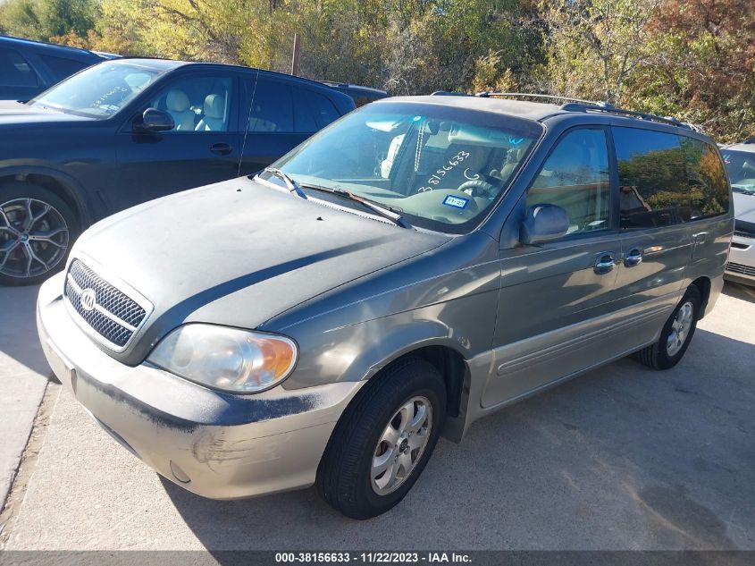 2004 Kia Sedona Ex/Lx VIN: KNDUP131446556130 Lot: 38156633