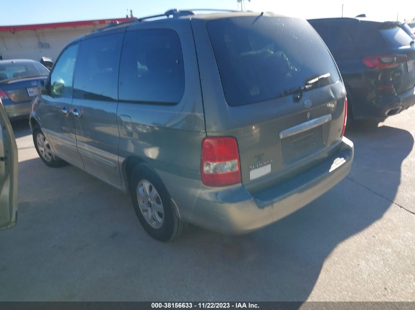 KNDUP131446556130 2004 Kia Sedona Ex/Lx