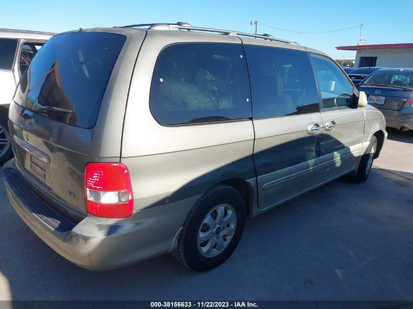 KNDUP131446556130 2004 Kia Sedona Ex/Lx