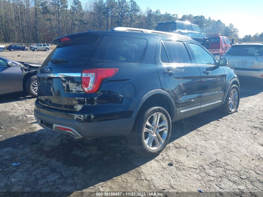 2016 Ford Explorer Xlt VIN: 1FM5K8D82GGD20481 Lot: 38156657