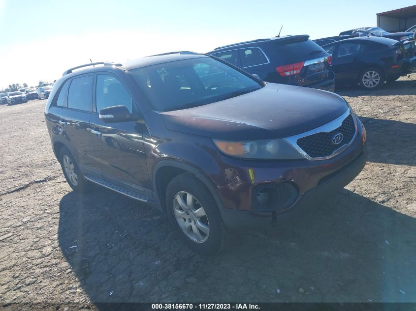 2011 Kia Sorento Lx VIN: 5XYKT3A1XBG162045 Lot: 38156670