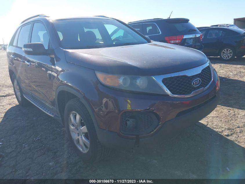 2011 Kia Sorento Lx VIN: 5XYKT3A1XBG162045 Lot: 38156670