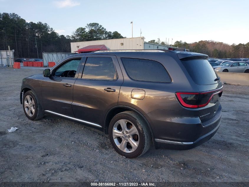 2015 Dodge Durango Limited VIN: 1C4RDHDG5FC120224 Lot: 38156862