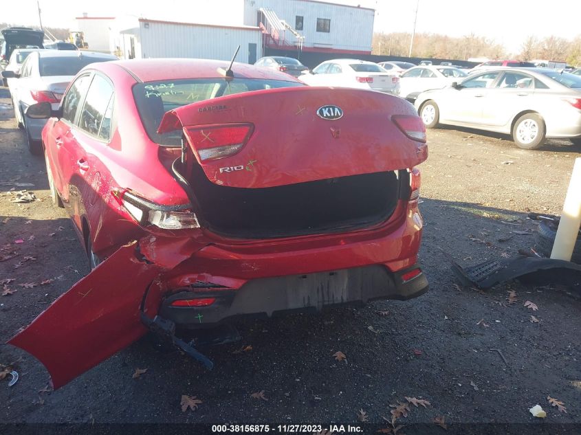 2019 Kia Rio S VIN: 3KPA24AB7KE178603 Lot: 38156875