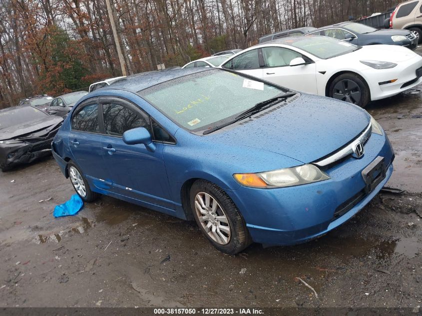 2008 Honda Civic Lx VIN: 1HGFA16508L096630 Lot: 38157050