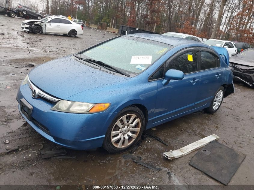 2008 Honda Civic Lx VIN: 1HGFA16508L096630 Lot: 38157050