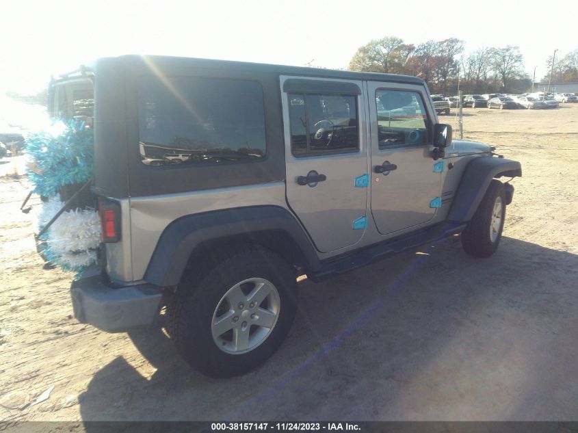 2015 Jeep Wrangler Unlimited Sport VIN: 1C4BJWDG0FL546241 Lot: 38157147