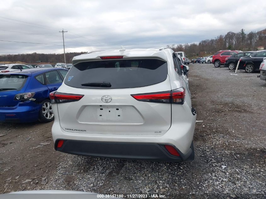 2023 Toyota Highlander Xle VIN: 5TDKDRAH8PS026696 Lot: 38157180