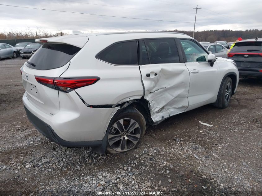 2023 Toyota Highlander Xle VIN: 5TDKDRAH8PS026696 Lot: 38157180