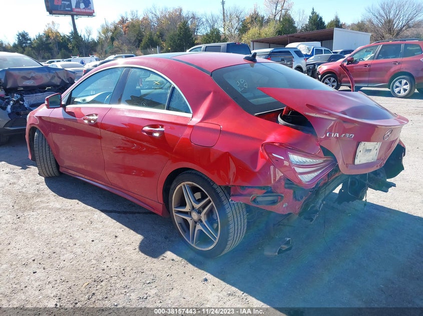 2015 Mercedes-Benz Cla 250 VIN: WDDSJ4GB3FN186915 Lot: 38157443