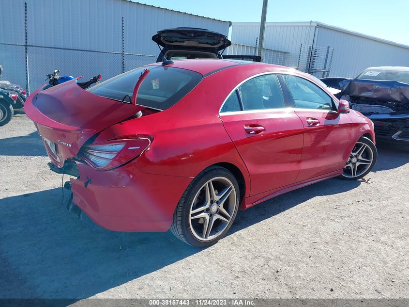 2015 Mercedes-Benz Cla 250 VIN: WDDSJ4GB3FN186915 Lot: 38157443
