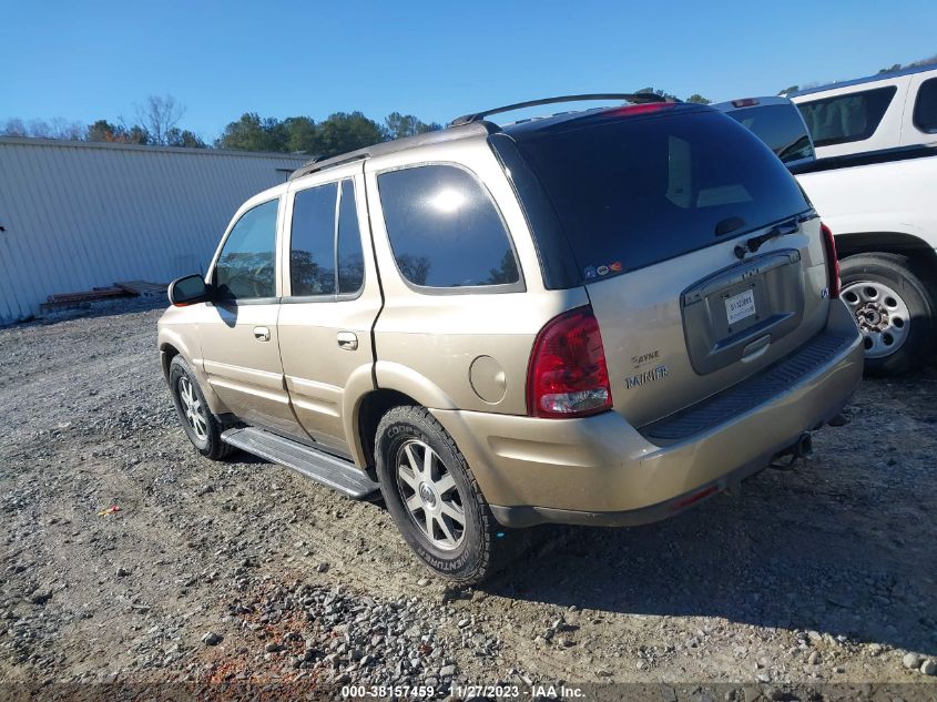 2005 Buick Rainier Cxl VIN: 5GADS13S752192934 Lot: 38157459