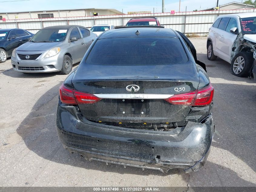 2022 Infiniti Q50 Luxe VIN: JN1EV7BP8NM311138 Lot: 38157498