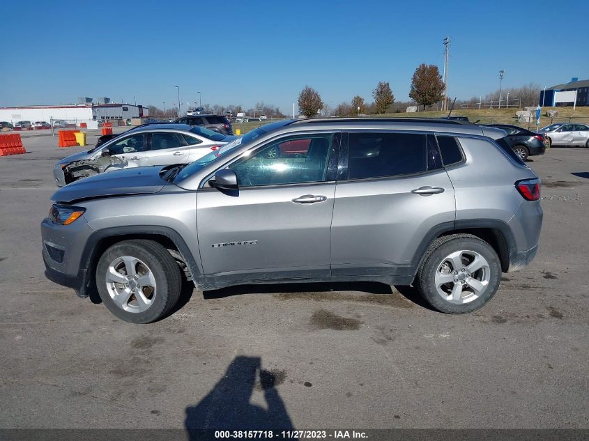 2018 Jeep Compass Latitude Fwd VIN: 3C4NJCBB9JT502268 Lot: 38157718