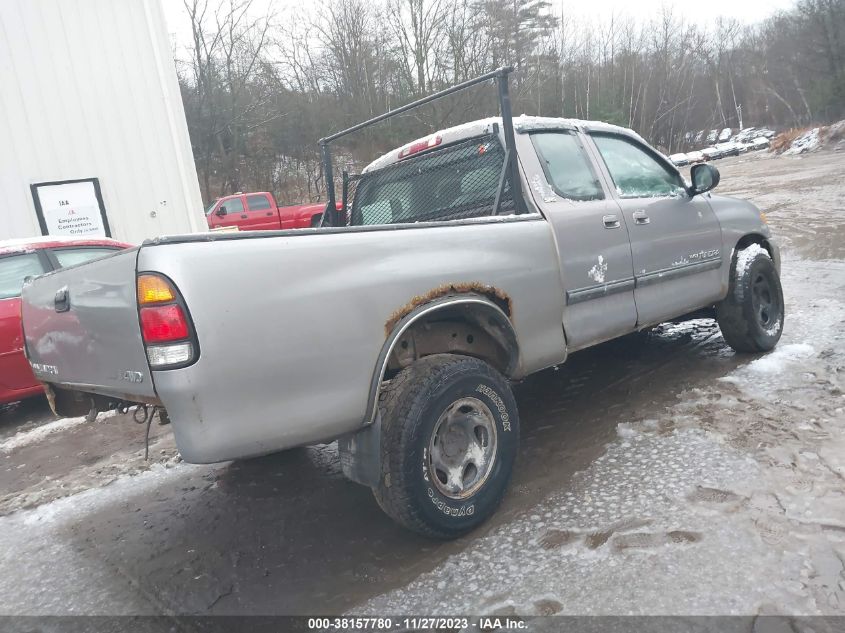 5TBBN44171S166642 2001 Toyota Tundra Sr5