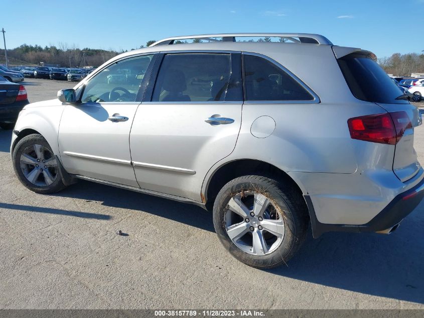 2013 Acura Mdx Technology Package VIN: 2HNYD2H31DH502822 Lot: 38157789