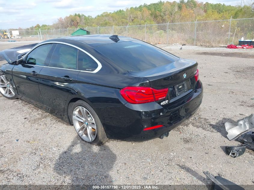 2018 BMW 430I Gran Coupe VIN: WBA4J1C53JBG75813 Lot: 38157798