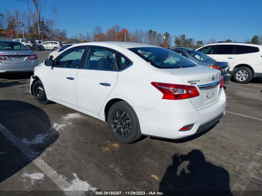 2018 Nissan Sentra S VIN: 3N1AB7APXJY206021 Lot: 38158207