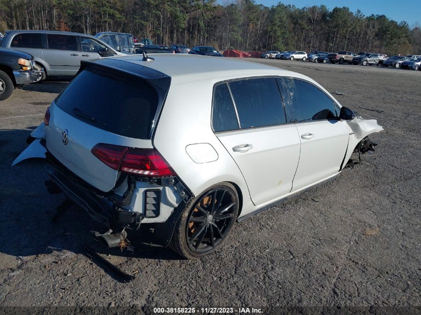 2019 Volkswagen Golf R 2.0T W/Dcc & Navigation VIN: WVWVA7AU6KW210499 Lot: 38158225