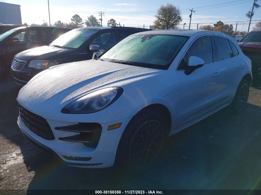 2015 Porsche Macan Turbo VIN: WP1AF2A55FLB90103 Lot: 38158358