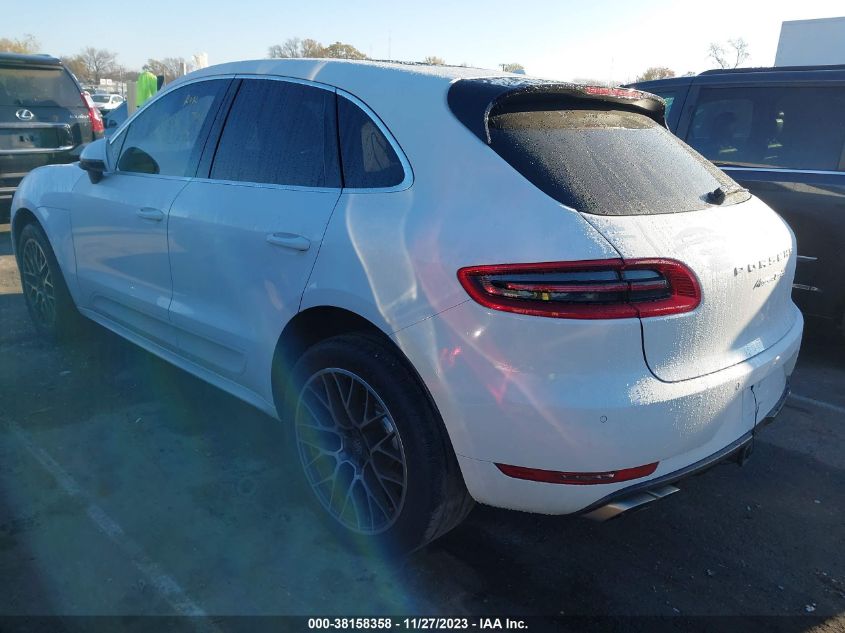 2015 Porsche Macan Turbo VIN: WP1AF2A55FLB90103 Lot: 38158358