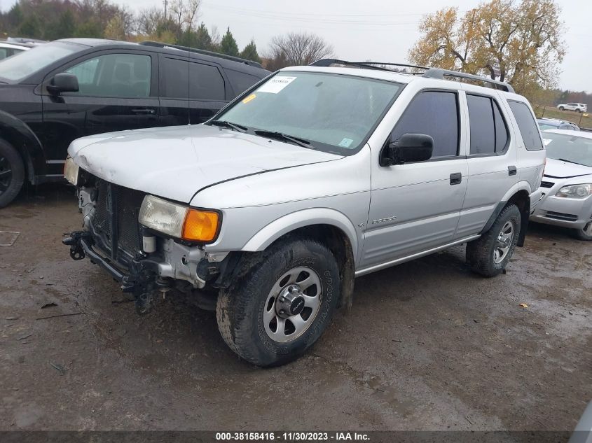 4S2CK58WXX4384101 1999 Isuzu Rodeo Ls/Lse/S 3.2L