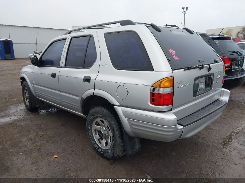 4S2CK58WXX4384101 1999 Isuzu Rodeo Ls/Lse/S 3.2L