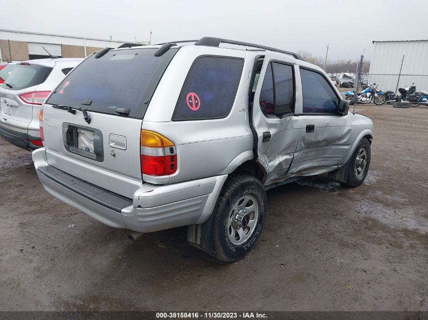 4S2CK58WXX4384101 1999 Isuzu Rodeo Ls/Lse/S 3.2L