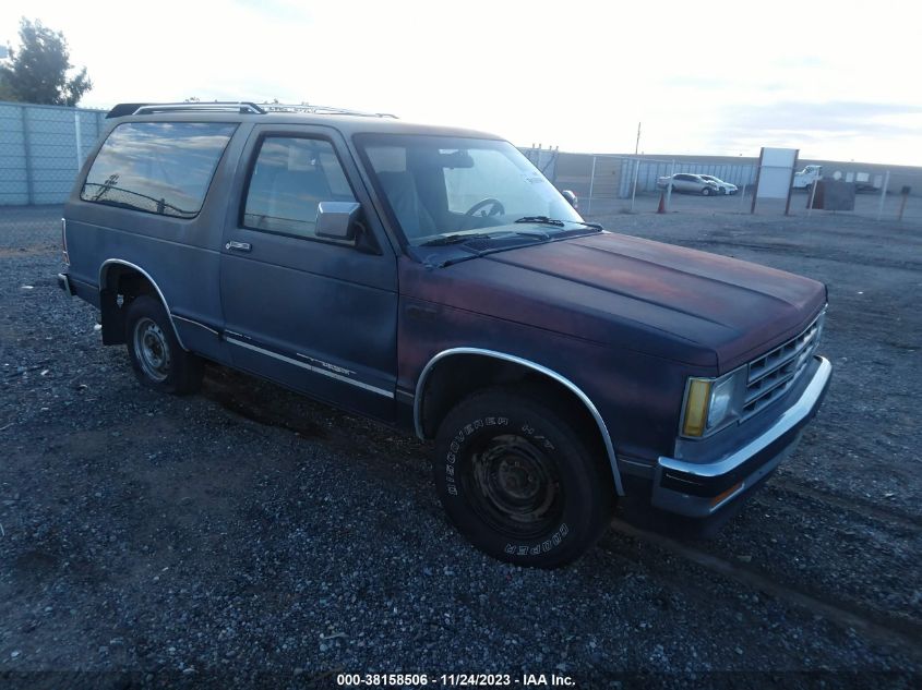 1989 Chevrolet Blazer S10 VIN: 1GNCS18Z6K0149975 Lot: 38158506