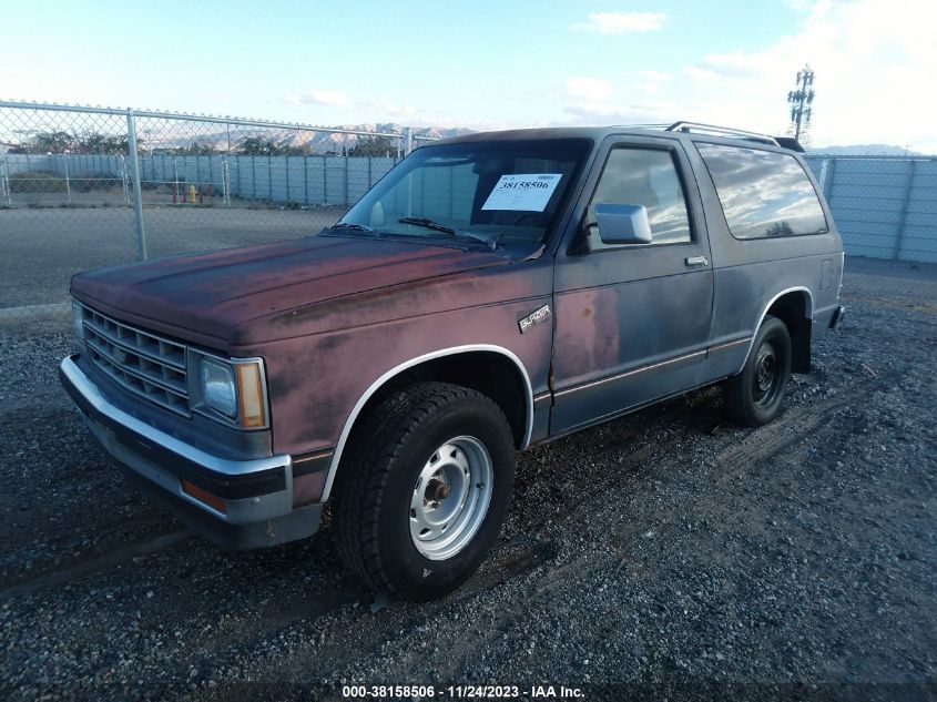 1989 Chevrolet Blazer S10 VIN: 1GNCS18Z6K0149975 Lot: 38158506