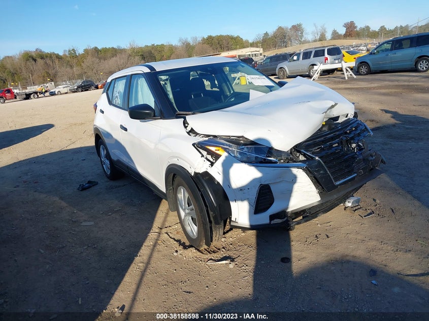 2022 Nissan Kicks S Xtronic Cvt VIN: 3N1CP5BV6NL485661 Lot: 38158598