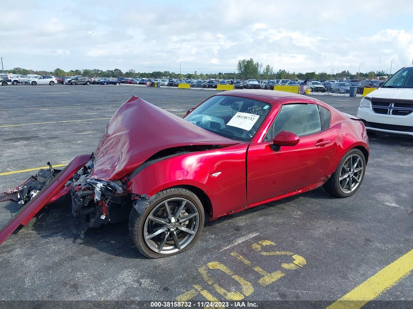 2020 Mazda Mx-5 Miata Rf Grand Touring VIN: JM1NDAM77L0412010 Lot: 38158732