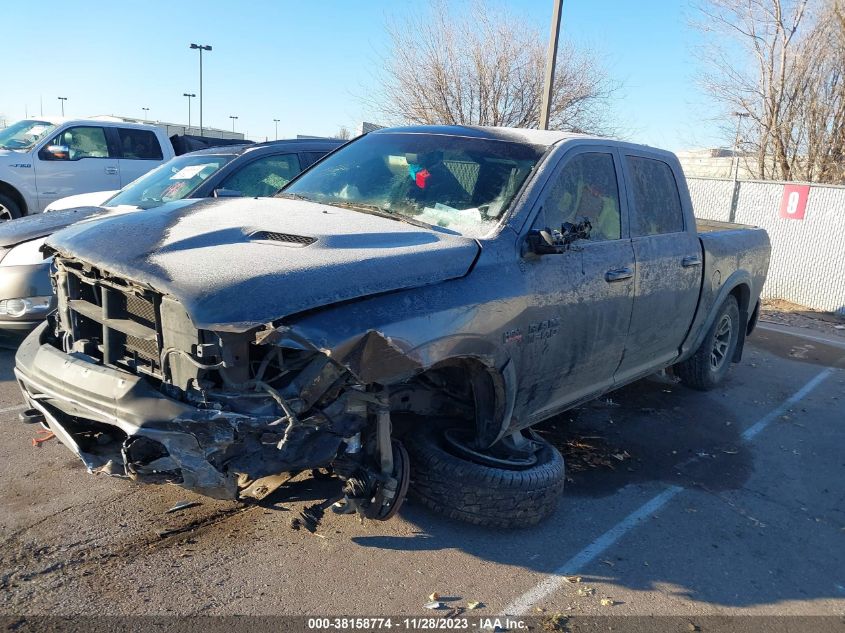 2016 Ram 1500 Rebel VIN: 1C6RR7YT6GS162547 Lot: 38158774