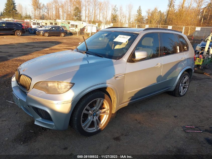 2010 BMW X5 M VIN: 5YMGY0C56ALK25139 Lot: 38158832