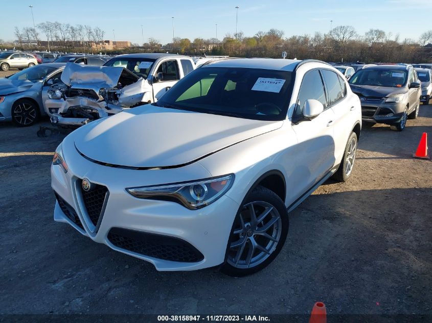 2018 Alfa Romeo Stelvio Ti Sport Awd VIN: ZASFAKNN8J7B84255 Lot: 38158947