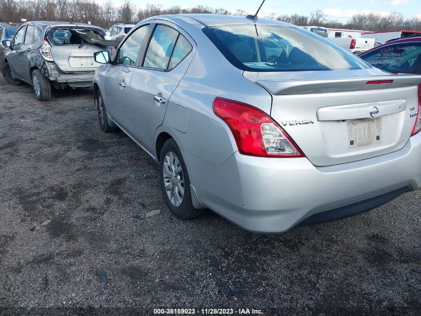 2019 Nissan Versa 1.6 Sv VIN: 3N1CN7AP8KL807491 Lot: 38710568