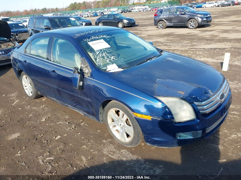 2007 Ford Fusion Sel VIN: 3FAHP02167R189533 Lot: 38159160