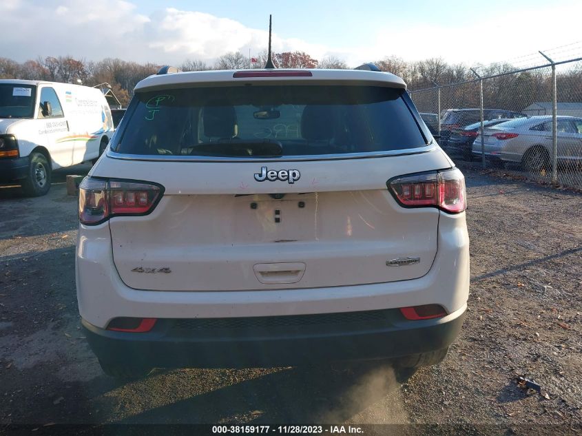 2018 Jeep Compass Latitude 4X4 VIN: 3C4NJDBB8JT150144 Lot: 38159177