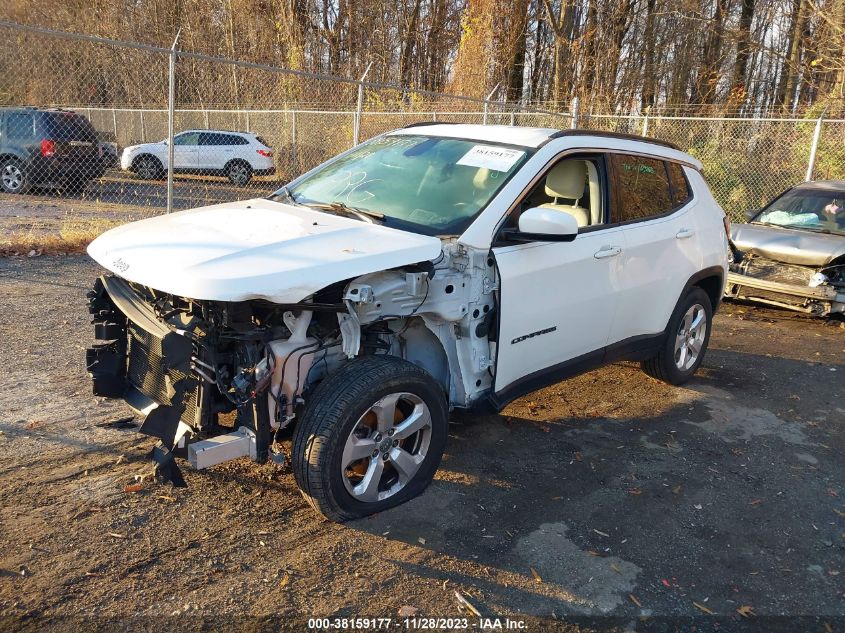 2018 Jeep Compass Latitude 4X4 VIN: 3C4NJDBB8JT150144 Lot: 38159177