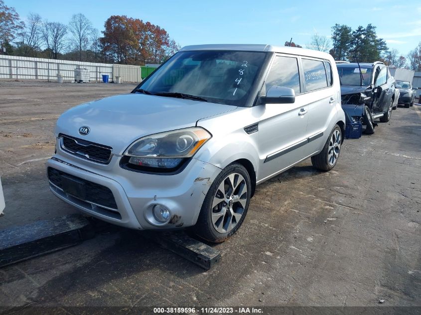 2013 Kia Soul ! VIN: KNDJT2A64D7542841 Lot: 38159596