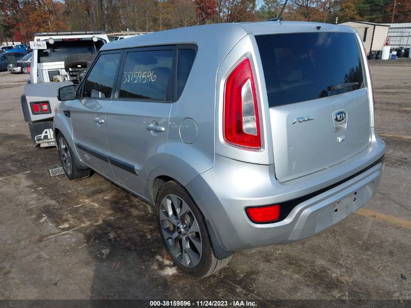 2013 Kia Soul ! VIN: KNDJT2A64D7542841 Lot: 38159596