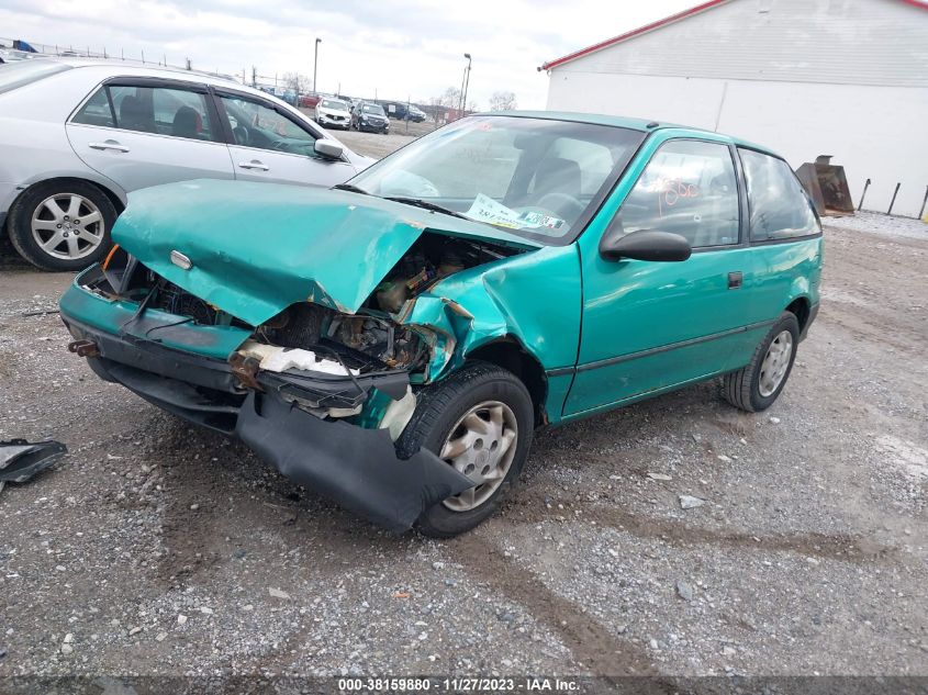 1994 Geo Metro VIN: 2C1MR2467R6730121 Lot: 38159880