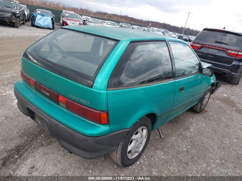 1994 Geo Metro VIN: 2C1MR2467R6730121 Lot: 38159880