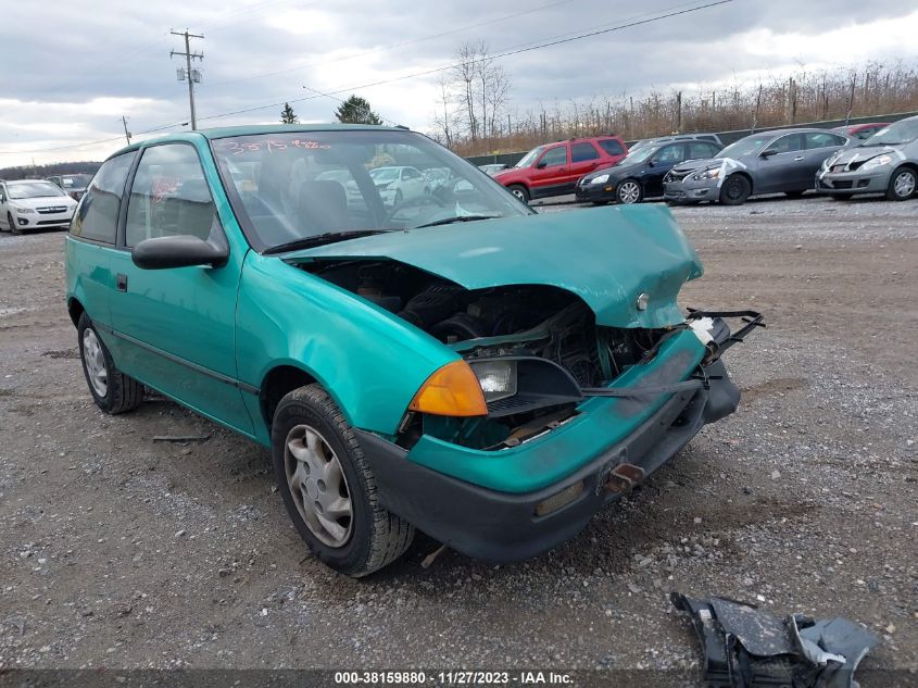 1994 Geo Metro VIN: 2C1MR2467R6730121 Lot: 38159880